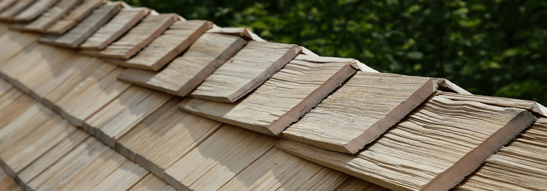 wood shingles