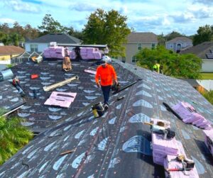 Installing a new roof