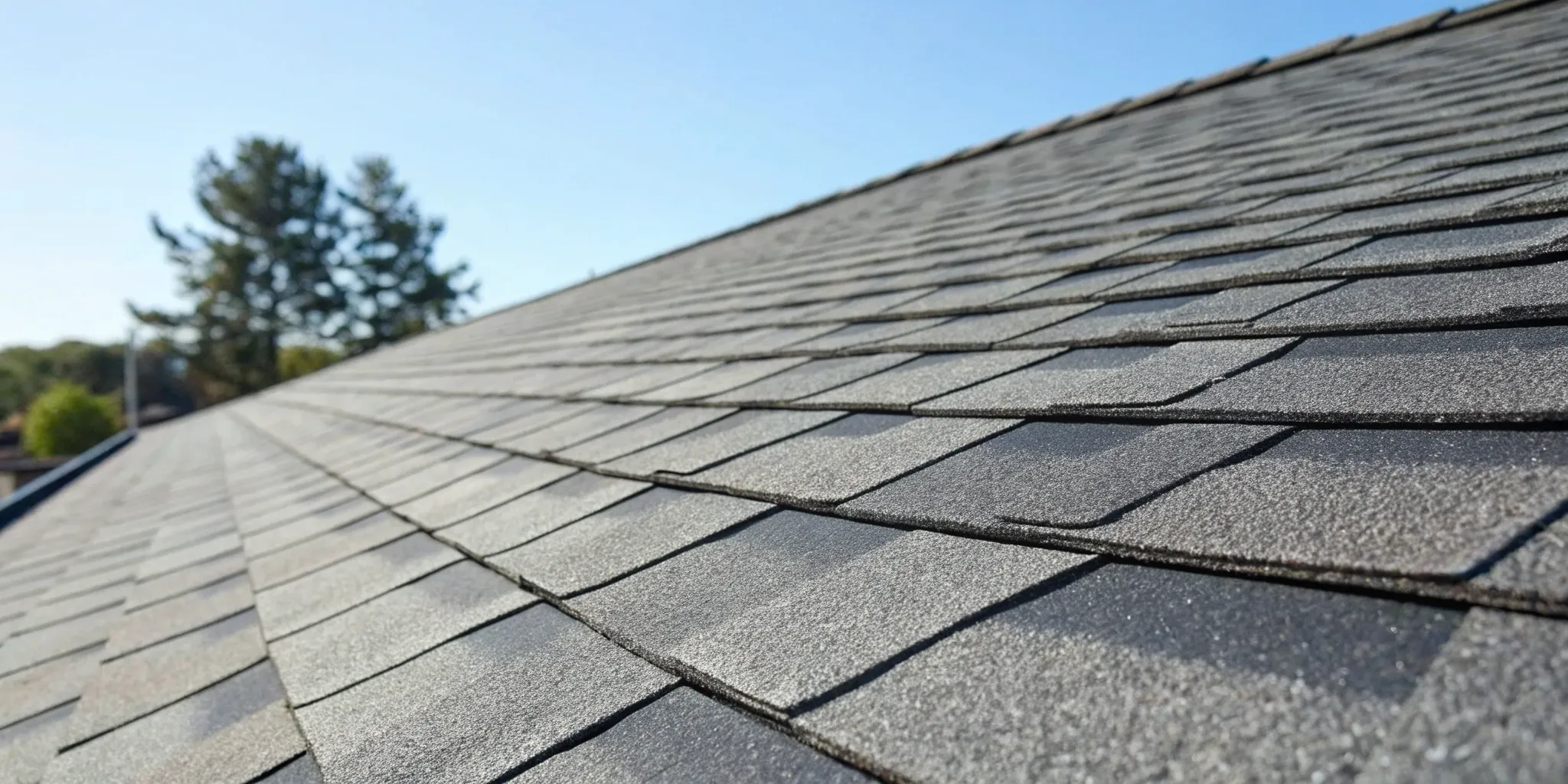 Architectural asphalt shingles with a layered, dimensional look that enhances a home's curb appeal.