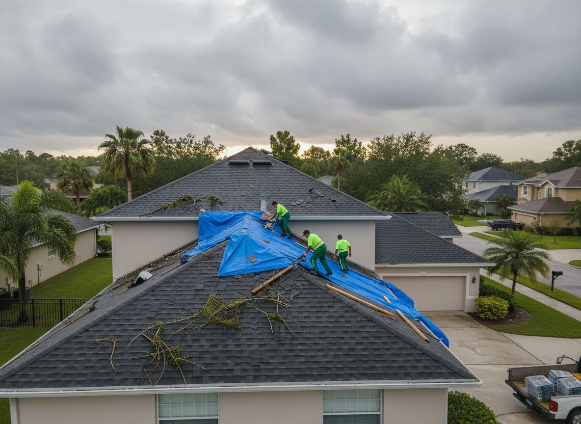 Hero image — emergency roof repair in Orlando — Sky Light Roofing