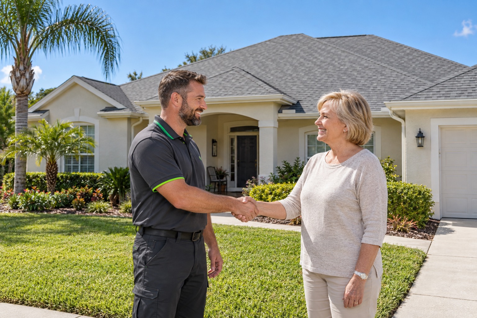 Hero image — roof repair in The Villages — Sky Light Roofing