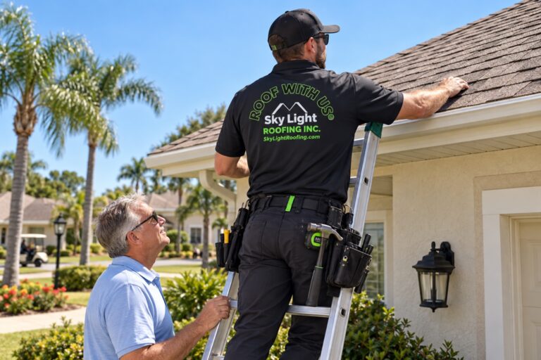 Hero image — general roofing services in The Villages — Sky Light Roofing